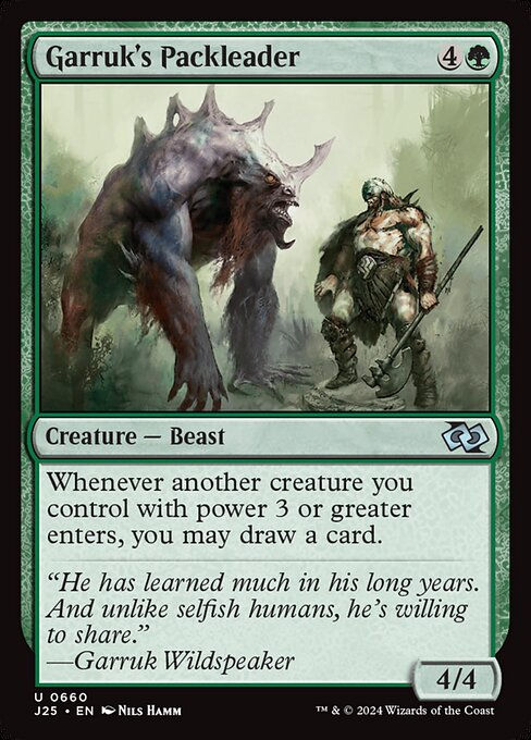 Garruk's Packleader (J25) (660)