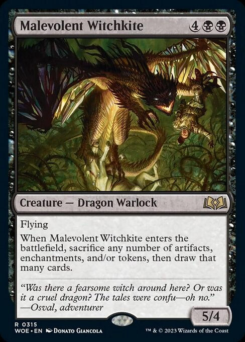 Malevolent Witchkite (woe) / JumpStart