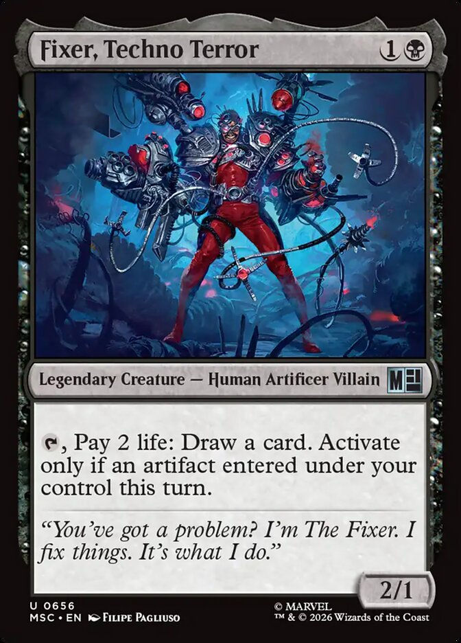Fixer, Techno Terror (MSC) (656)