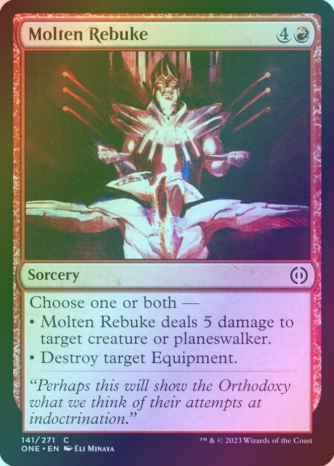 Molten Rebuke (ONE) (141) / Foil