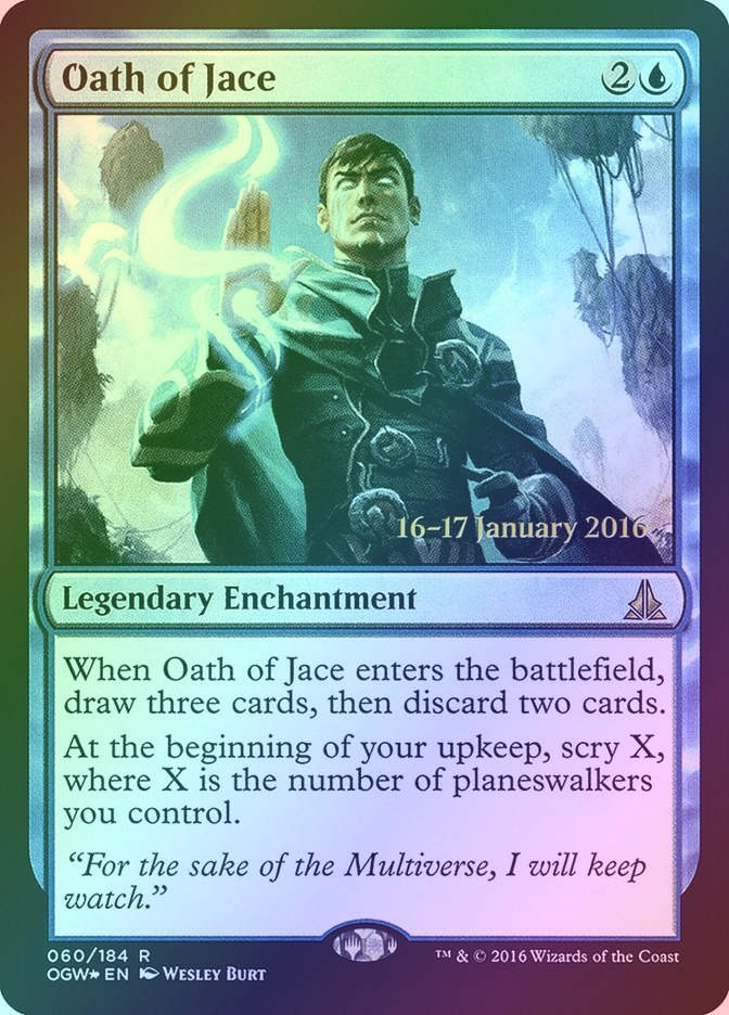 Oath of Jace (POGW) (60s) / Foil