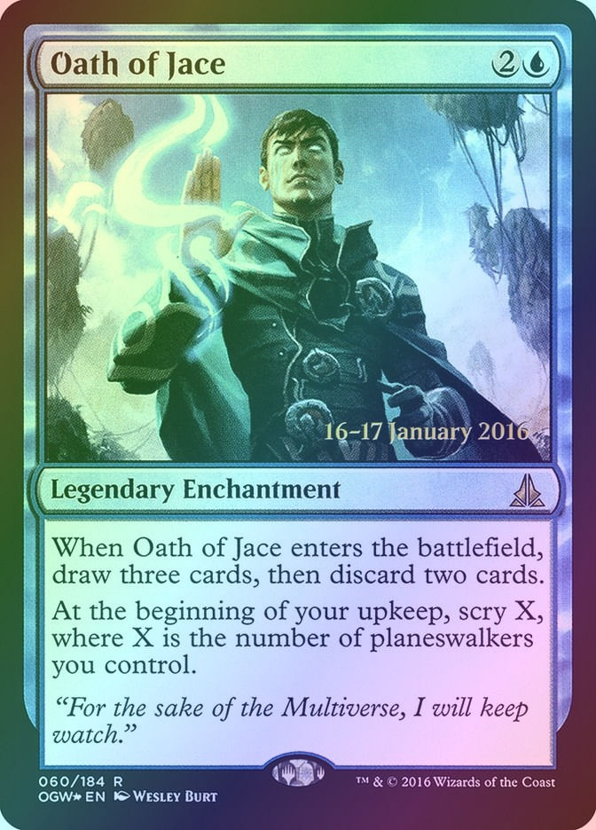 Oath of Jace (POGW) (60s) / Foil