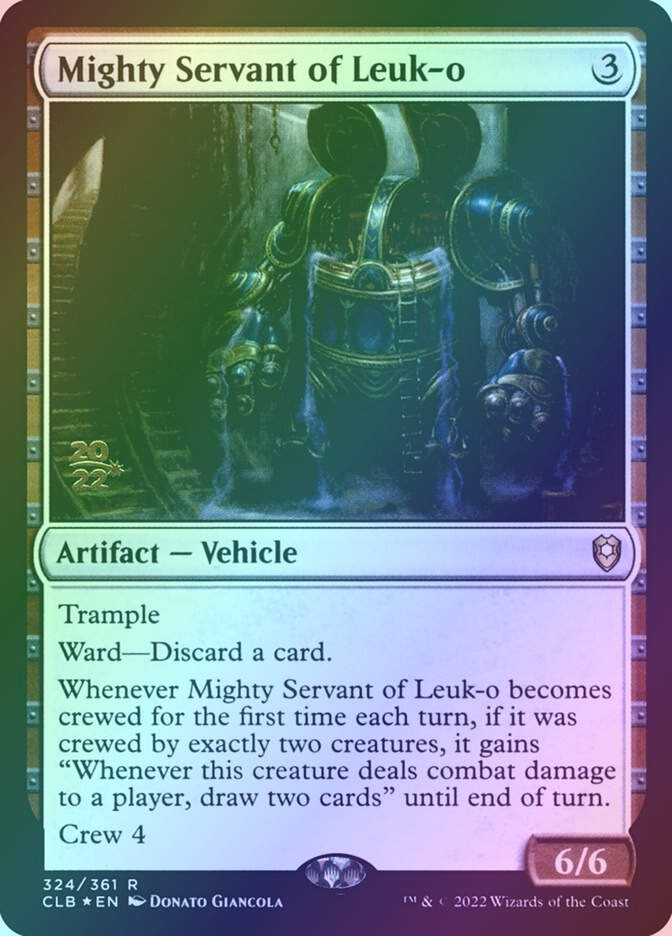 Mighty Servant of Leuk-o (PCLB) (324s) / Foil