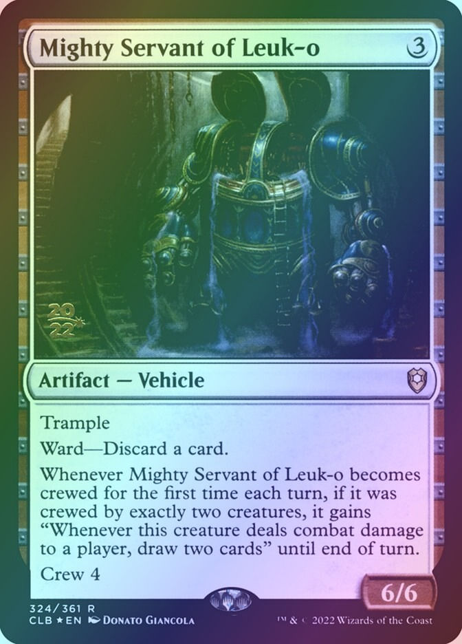 Mighty Servant of Leuk-o (PCLB) (324s) / Foil