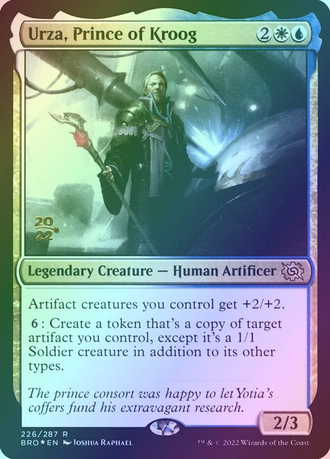 Urza, Prince of Kroog (PBRO) (226s) / Foil