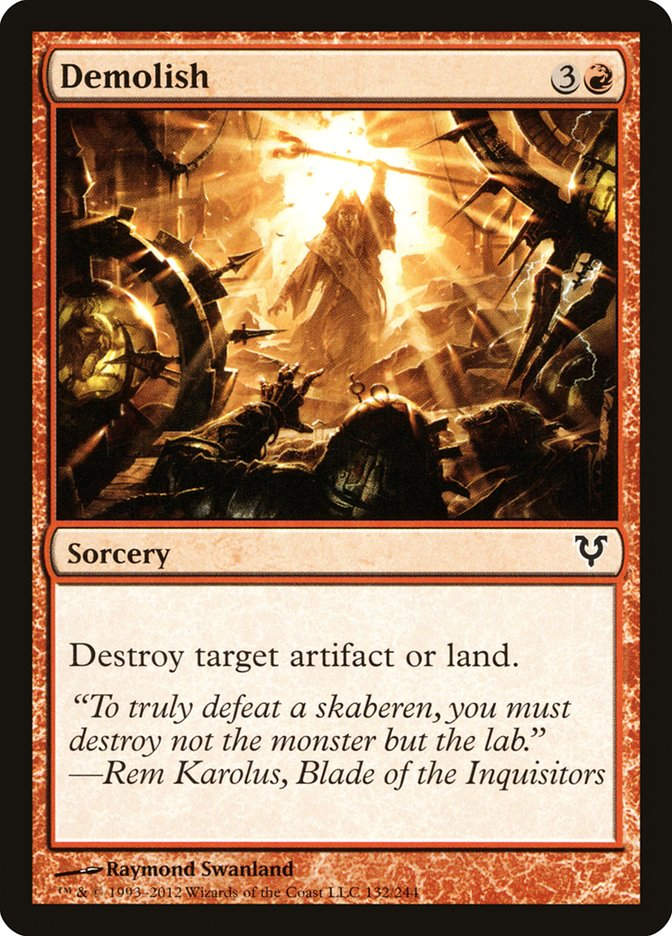 Demolish (AVR) (132) / Foil