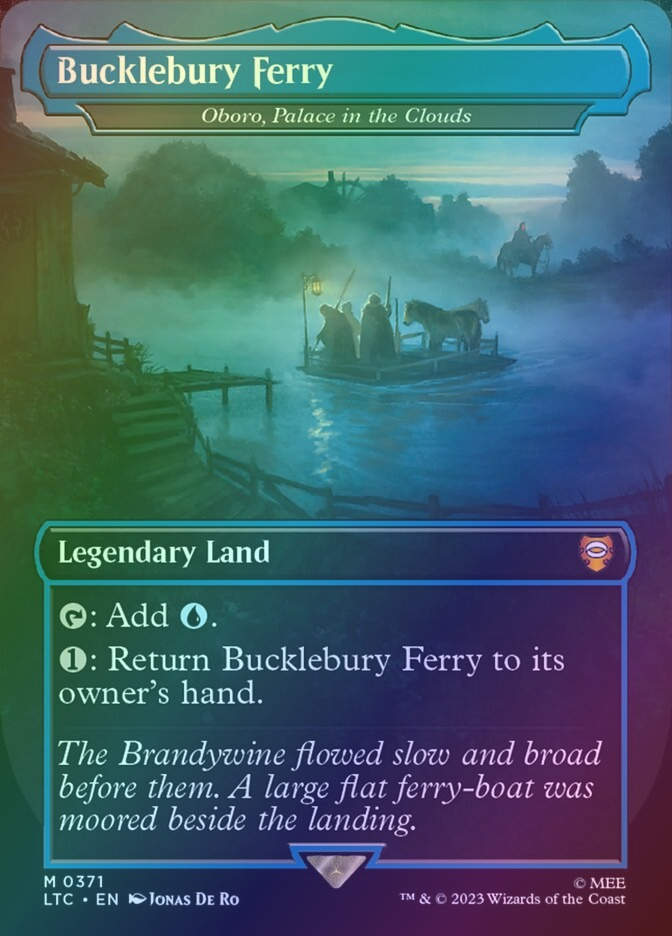 Oboro, Palace in the Clouds (LTC) (371) / Borderless / Foil
