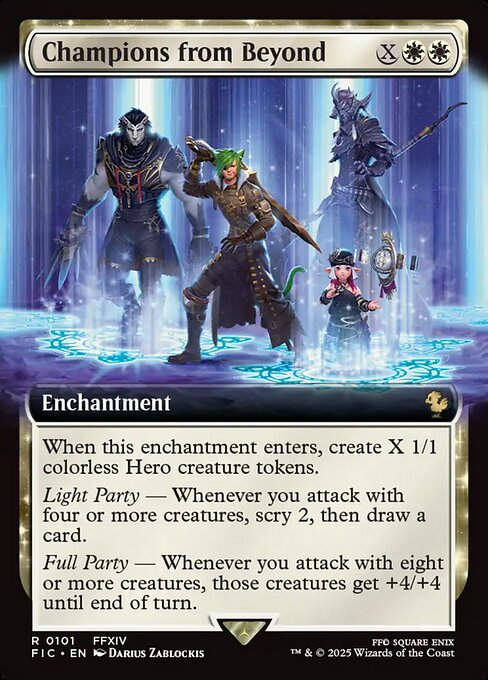Champions from Beyond (FIC) (101) / Extended Art
