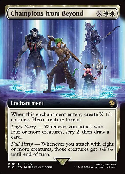 Champions from Beyond (FIC) (101) / Extended Art