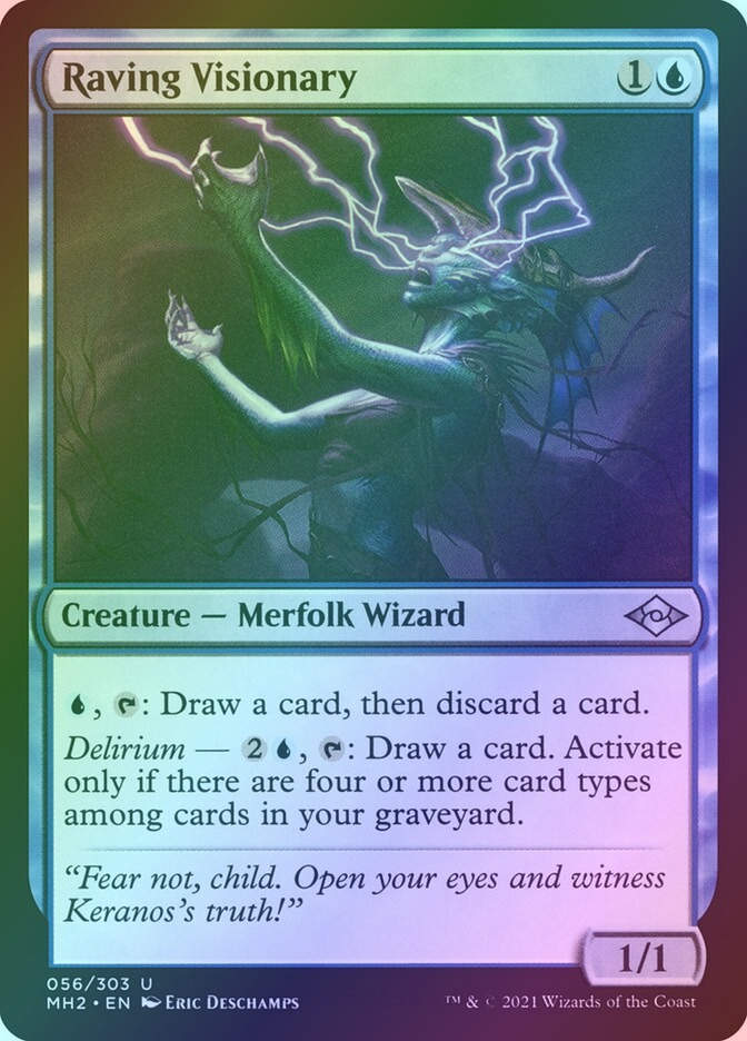 Raving Visionary (MH2) (56) / Foil