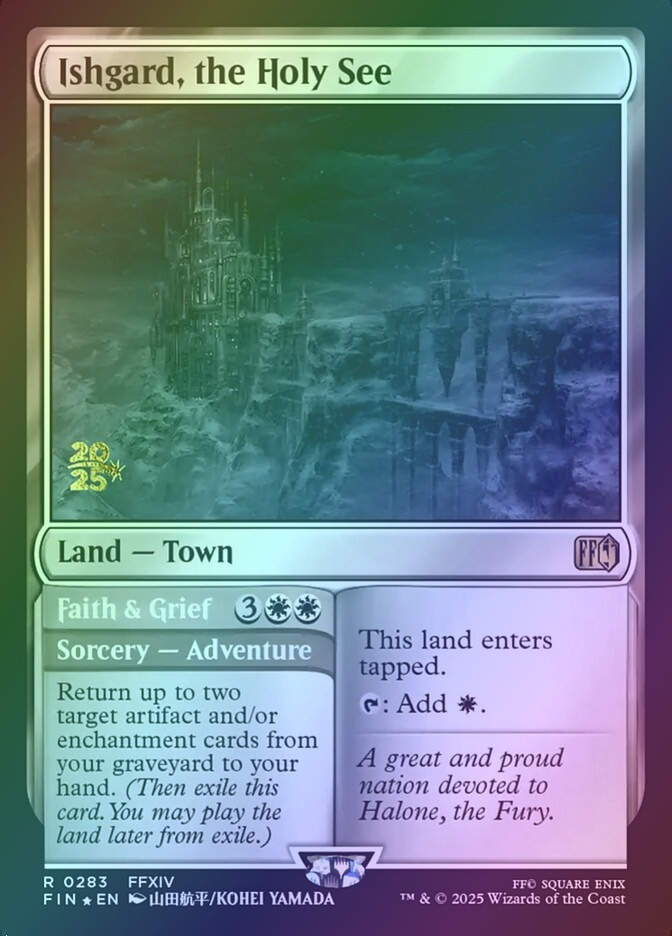 Ishgard, the Holy See // Faith & Grief (PFIN) (283s) / Foil