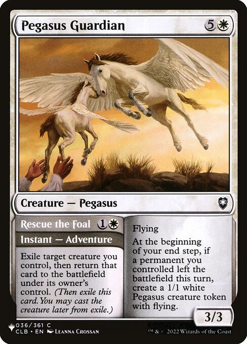 Pegasus Guardian // Rescue the Foal (PLST) (CLB-36)
