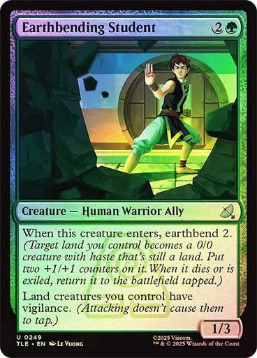 Earthbending Student (TLE) (249) / Foil
