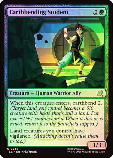 Earthbending Student (TLE) (249) / Foil