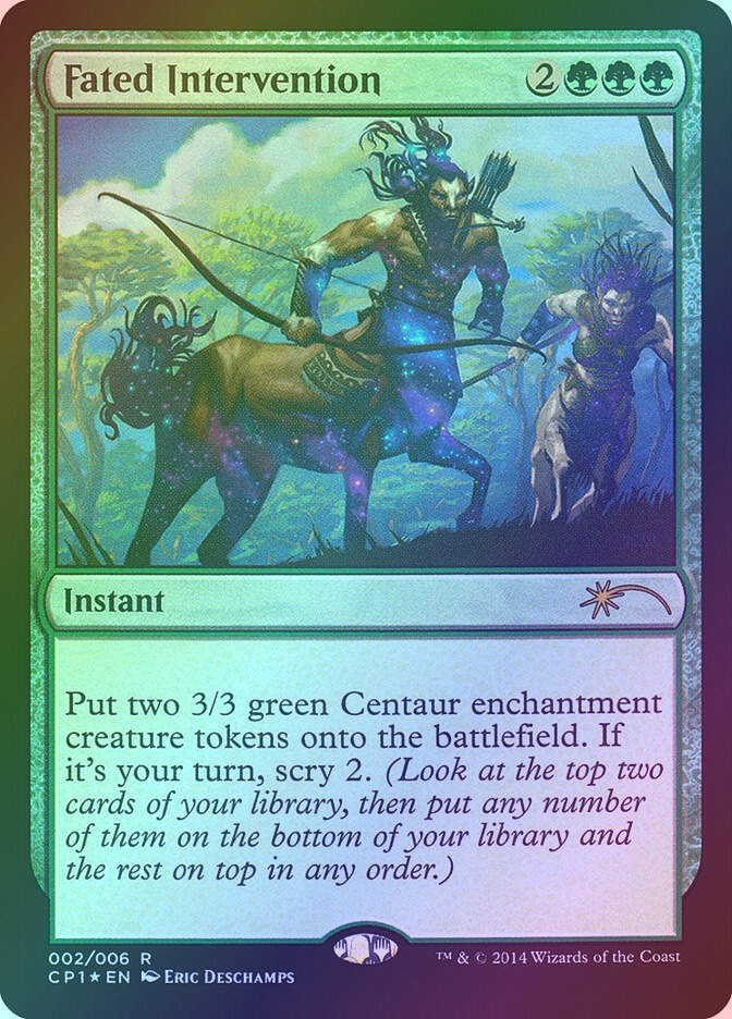 Fated Intervention (CP1) (2) / Foil