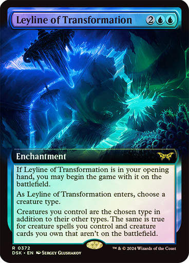 Leyline of Transformation (DSK) (372) / Foil / Extended Art
