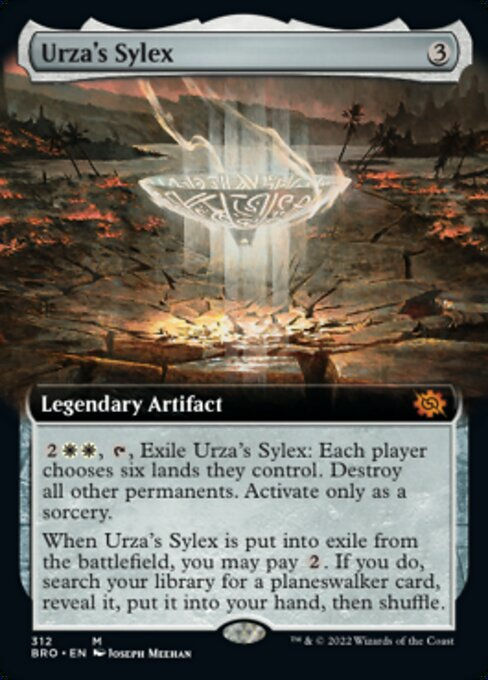 Urza's Sylex (BRO) / Extended Art Foil