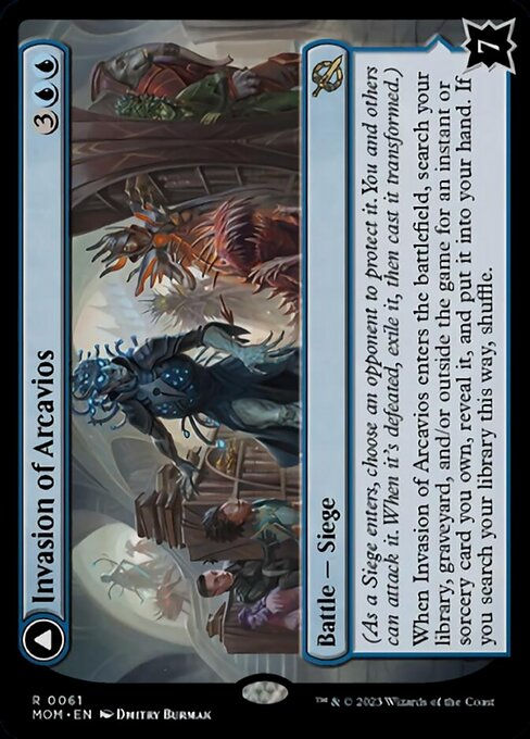 Invasion of Arcavios // Invocation of the Founders (mom) — cara 1 de 2
