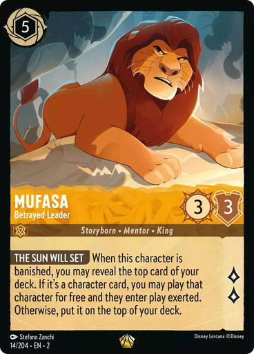 Mufasa - Betrayed Leader (LOR_ROF)