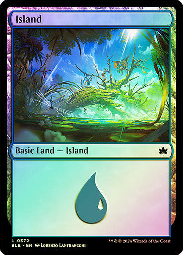 Island (blb) (372) / Foil