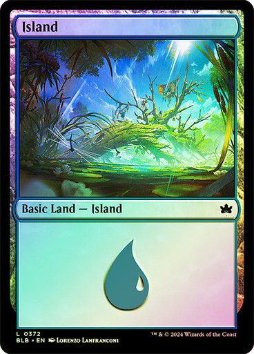 Island (blb) (372) / Foil