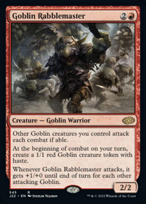 Goblin Rabblemaster (J22))