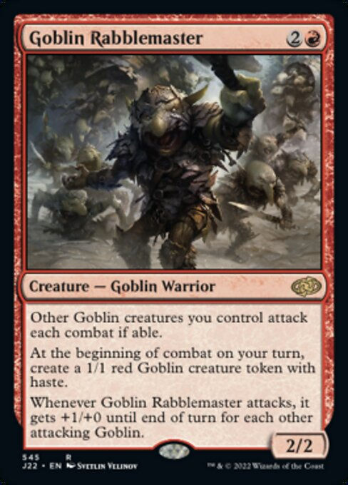 Goblin Rabblemaster (J22))