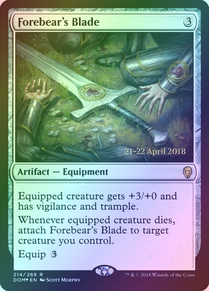 Forebear's Blade (PDOM) (214s) / Foil