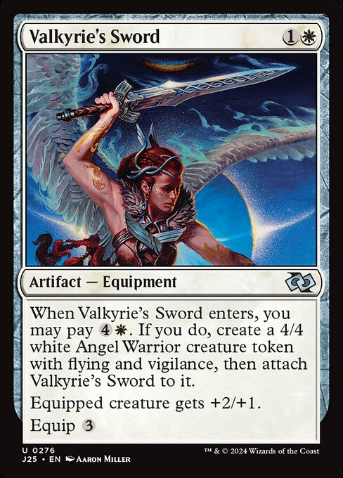 Valkyrie's Sword (J25) (276)