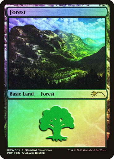 Forest (Standard Showdown) (2018) / Promo Foil