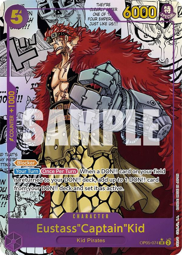 Eustass"Captain"Kid (Alternate Art) (Manga) (OP05-074) / Foil
