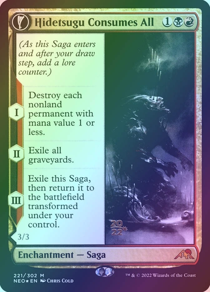 Hidetsugu Consumes All // Vessel of the All-Consuming (PNEO) (221s) / Foil