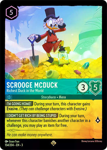 Scrooge McDuck - Richest Duck in the World (LOR_ITI) / Foil