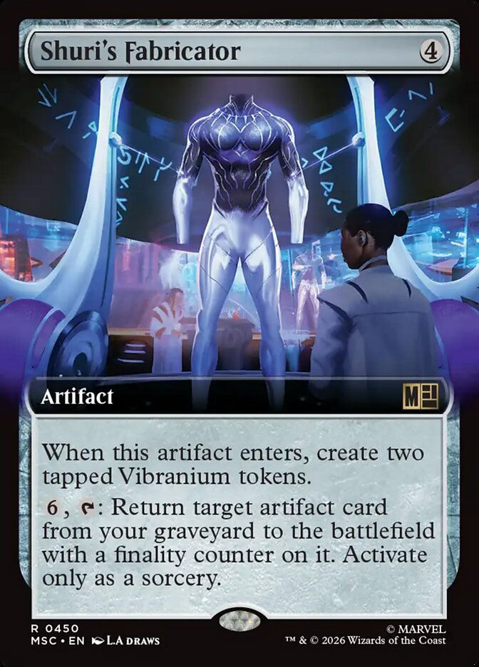 Shuri's Fabricator (MSC) (450) / Extended Art
