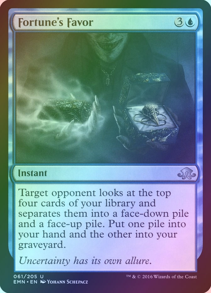 Fortune's Favor (EMN) (61) / Foil