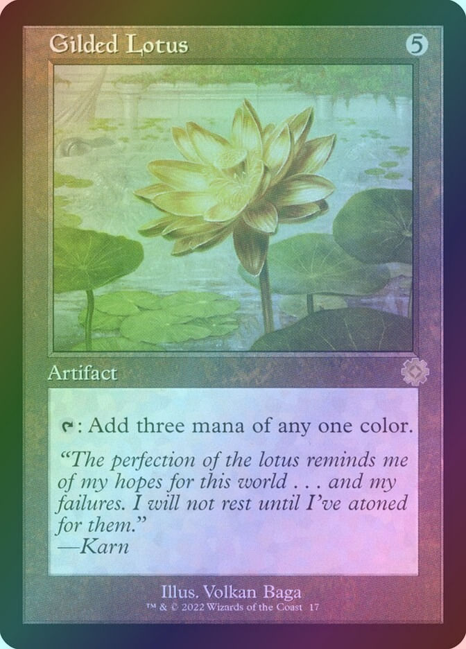 Gilded Lotus (BRR) (17) / Foil