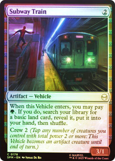 Subway Train (SPM) (178) / Foil