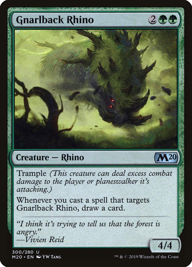 Gnarlback Rhino (M20) (300)