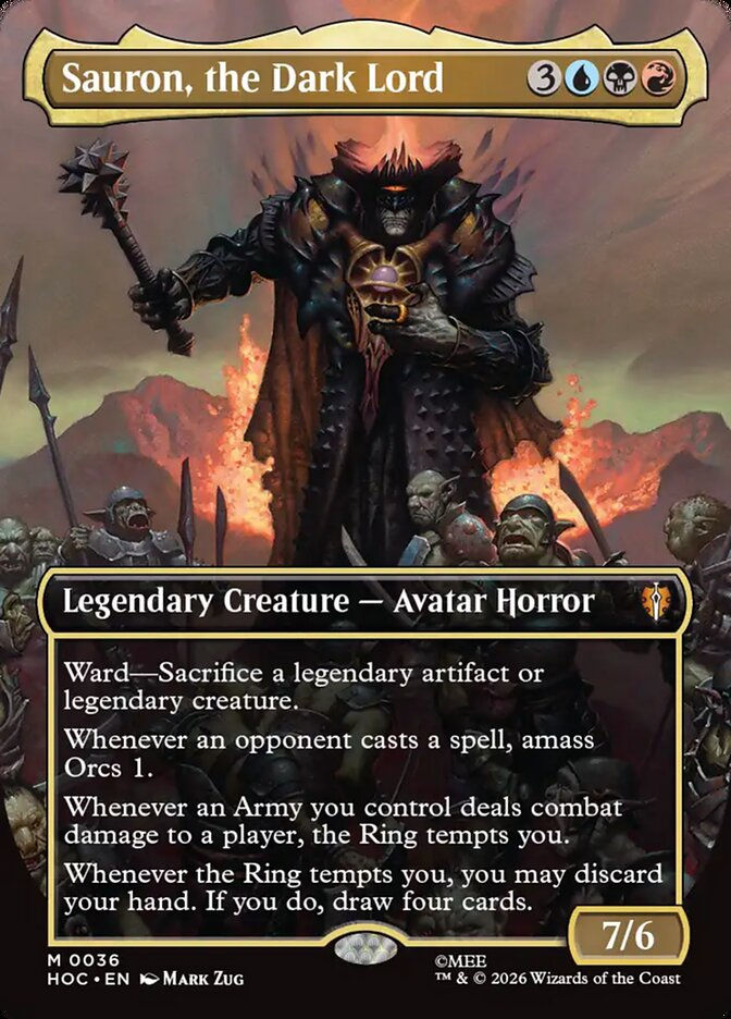 Sauron, the Dark Lord (HOC) (36) / Borderless