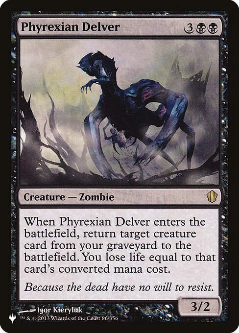 Phyrexian Delver (PLST) (C13-86)