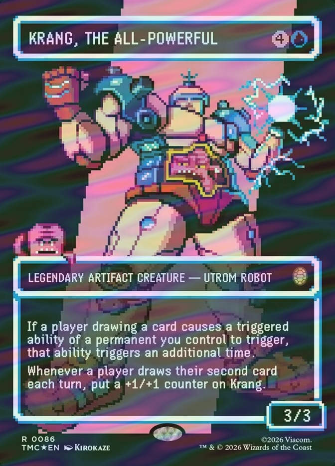 Krang, the All-Powerful (TMC) (86) / Borderless / Surge Foil