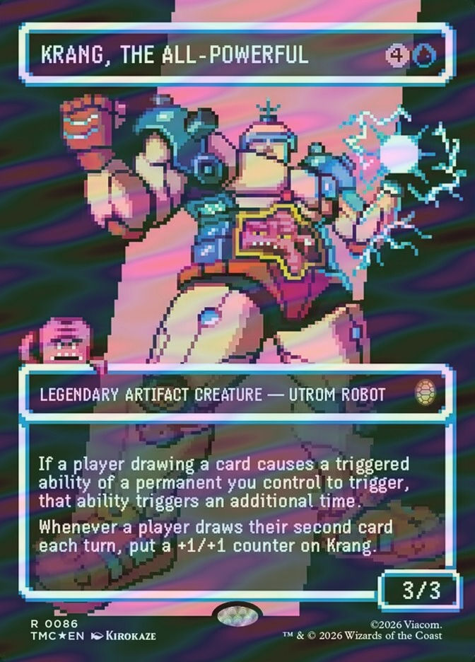 Krang, the All-Powerful (TMC) (86) / Borderless / Surge Foil