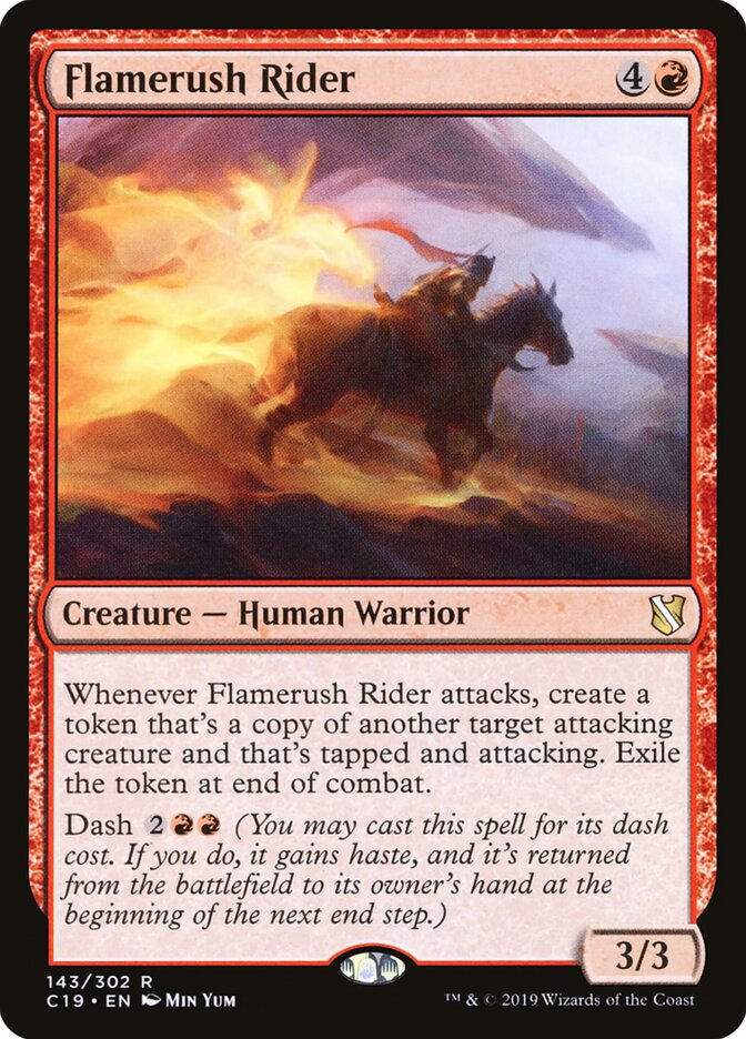 Flamerush Rider (C19) (143)