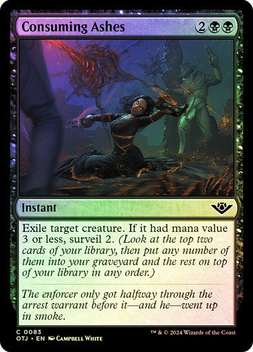 Consuming Ashes (otj) (83) / Foil