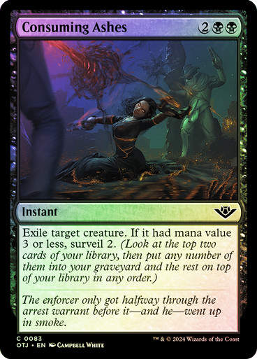 Consuming Ashes (otj) (83) / Foil