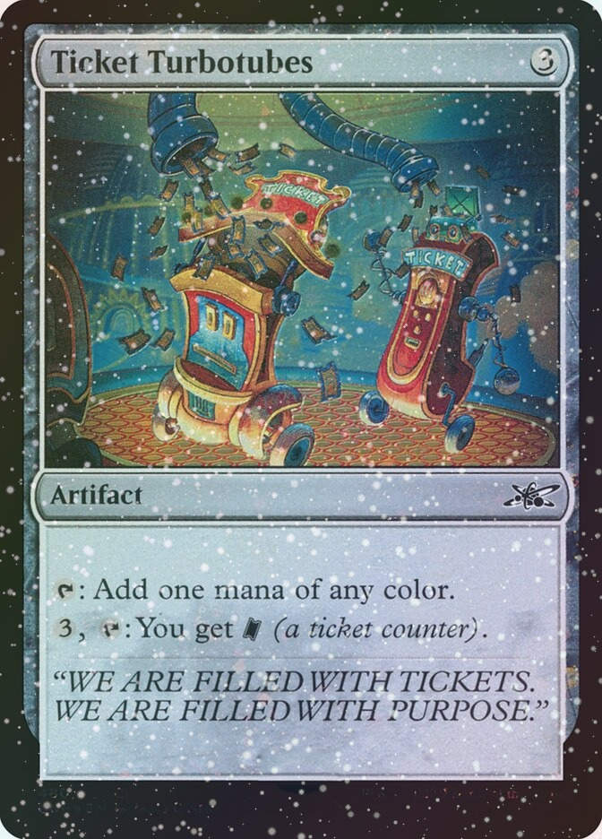 Ticket Turbotubes (UNF) (480) / Galaxy Foil