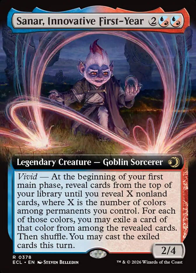 Sanar, Innovative First-Year (ECL) (378) / Extended Art