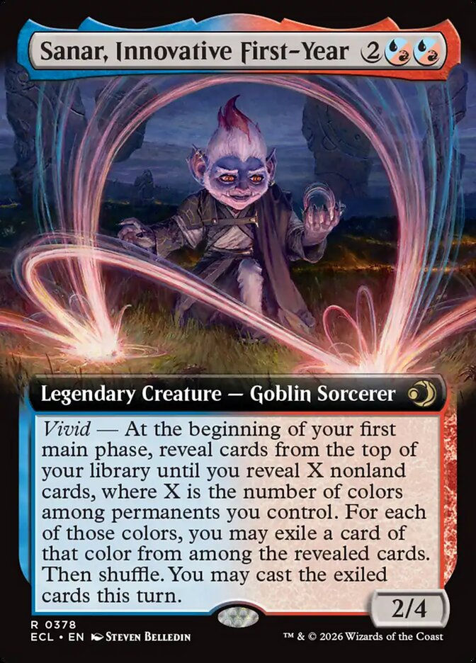 Sanar, Innovative First-Year (ECL) (378) / Extended Art