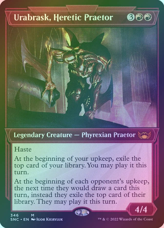 Urabrask, Heretic Praetor (SNC) (346) / Showcase / Foil