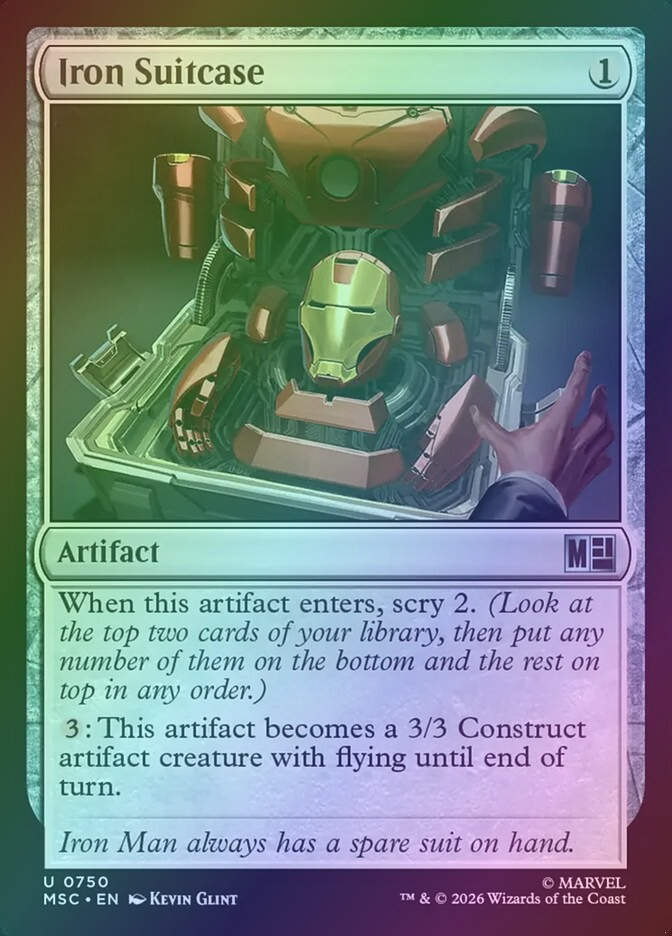 Iron Suitcase (MSC) (750) / Foil